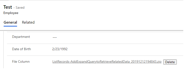 Mapping Of File Attribute From One Entity To Another Through Plugin